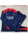 Survetement Psg 2025/26 Bule Half Zipper - Enfants
