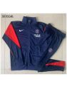 Survetement Psg 2025/26 Bule Long Zipper - Enfants