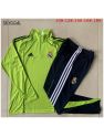 Survetement Real Madrid 2025/26 Retro Green Half Zipper - Enfants
