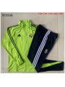 Survetement Real Madrid 2025/26 Retro Green Long Zipper - Enfants
