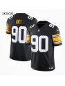 T.j. Watt Pittsburgh Steelers Nike Vapor F.u.s.e. Limited Jersey - Black