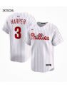 Bryce Harper Philadelphia Phillies Nike Home Limited Jersey - White