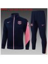 Survetement Fc Barcelona 2025/26 Dark Bule Long Zipper - Enfants