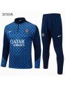Survetement Psg 2025/26 Blue Half Zipper