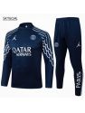 Survetement Psg 2025/26 Blue Iii Half Zipper
