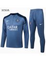 Survetement Psg 2025/26 Gray Half Zipper