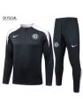 Survetement Chelsea 2025/26 Black Half Zip