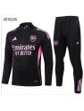 Survetement Arsenal 2025/26-black Half Zipper