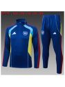 Survetement Arsenal 2025/26bule With Yellow Half Zipper - Enfants