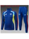 Survetement Arsenal 2025/26bule With Yellow Long Zipper - Enfants