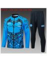 Survetement Napoli 2025/26 Blue Ii Long Zipper - Enfants
