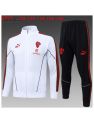 Survetement Ac Milan 2025/26 White - Enfants