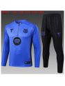 Survetement Fc Barcelona 2025/26 Bule Half Zipper - Enfants