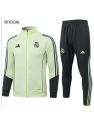Survetement Real Madrid 2025/26-light Green Ii Cremallera Larga