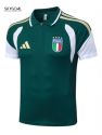 Polo Maillot Italie 2026- - Authentic Green）